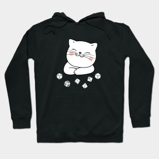 Dungeon Meowster Funny Cat Tabletop RPG Hoodie